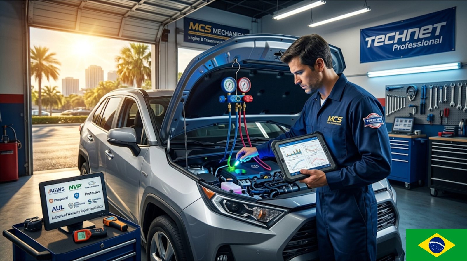 Ar-condicionado do Carro Não Gelando em Orlando? 6 Causas + Custo de Reparo 2026