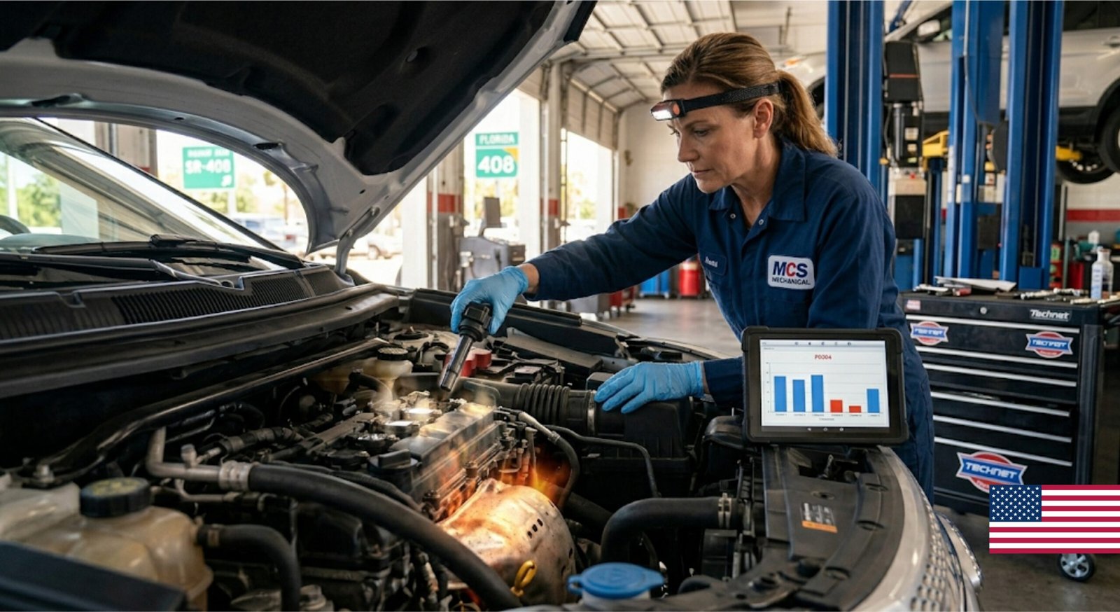 Engine Misfire Repair in Orlando FL: Causes, Symptoms & Cost 2026