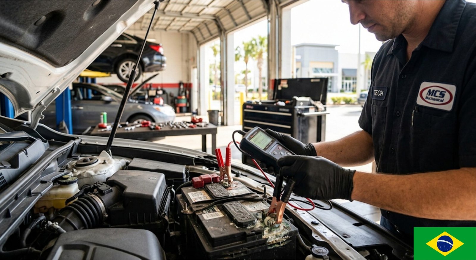 Bateria do Carro Descarregando em Orlando? Causas e Quando Trocar