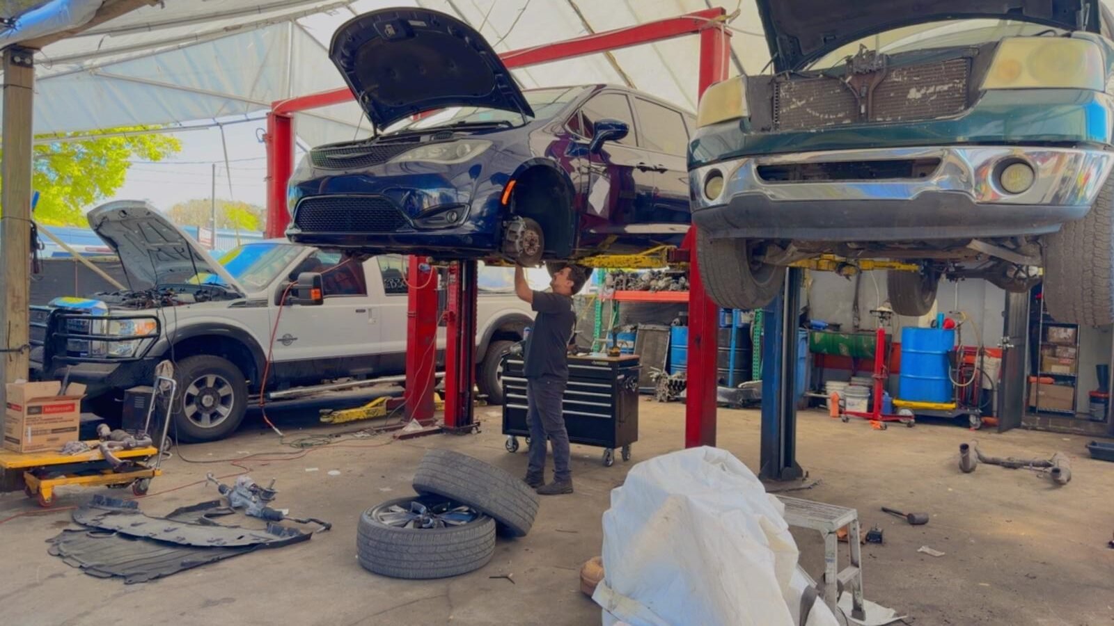 MCS Mechanical shop in Orlando
